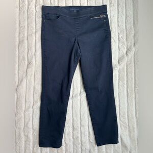 Tommy Hilfiger Navy Blue Skinny Women’s Slacks, Size 14